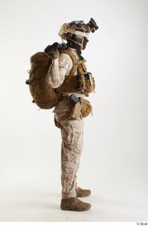 Casey Schneider Paratrooper Desert Marpat relaxing standing whole body 0007.jpg